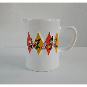 Rae Dunn x Peanuts Trick Or Treat Mug Halloween Charlie Brown Snoopie Lucy